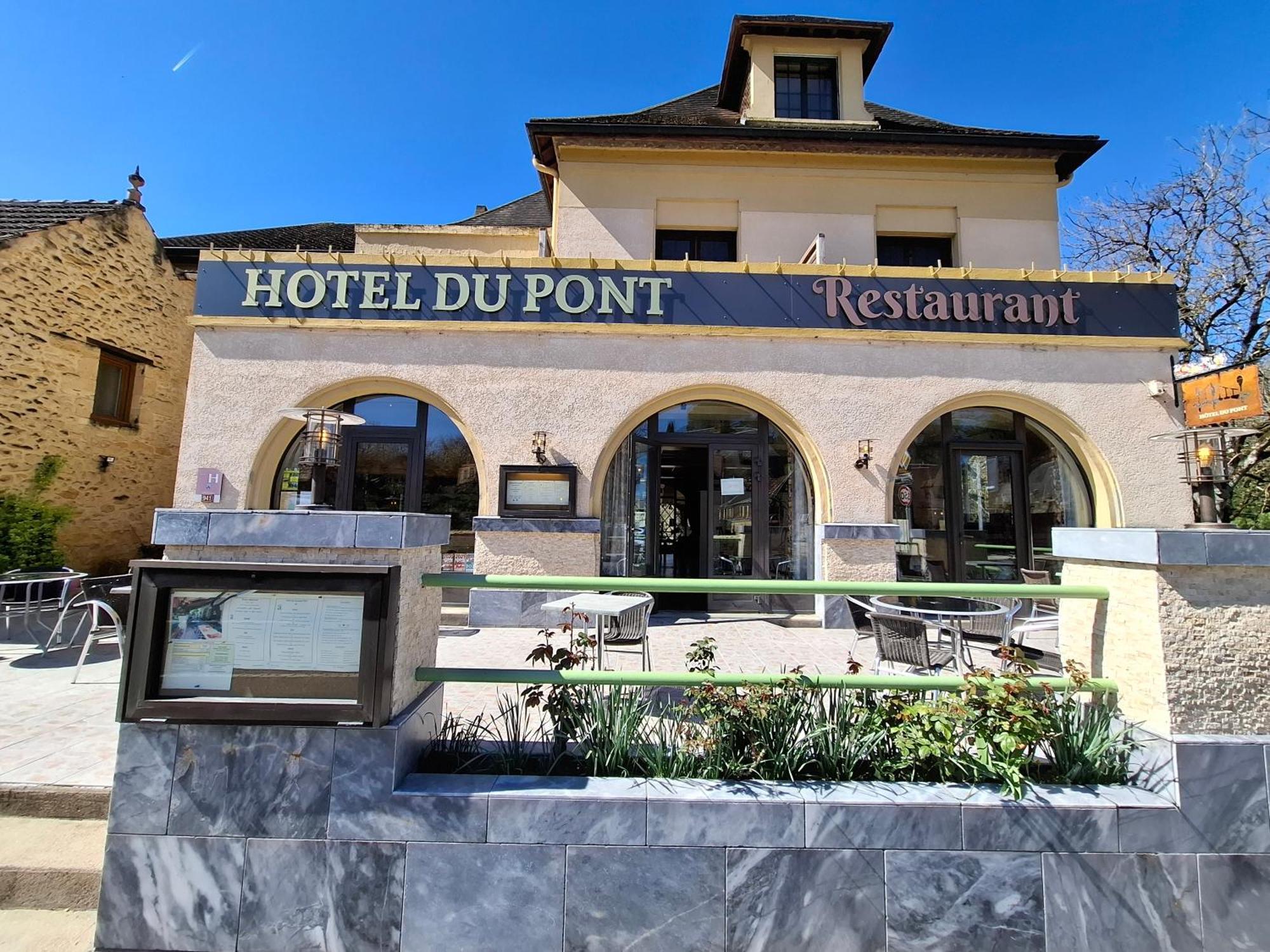 Hotel Du Pont Et Restaurant A Grolejac Ngoại thất bức ảnh
