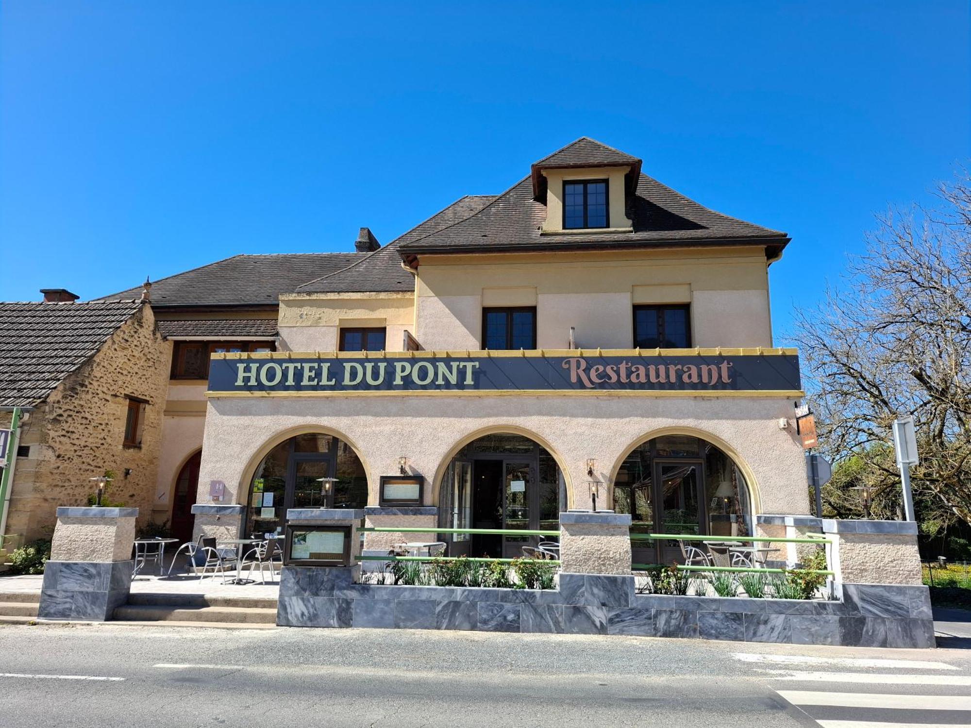 Hotel Du Pont Et Restaurant A Grolejac Ngoại thất bức ảnh